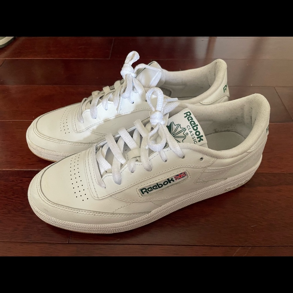 White women reebok sneaker